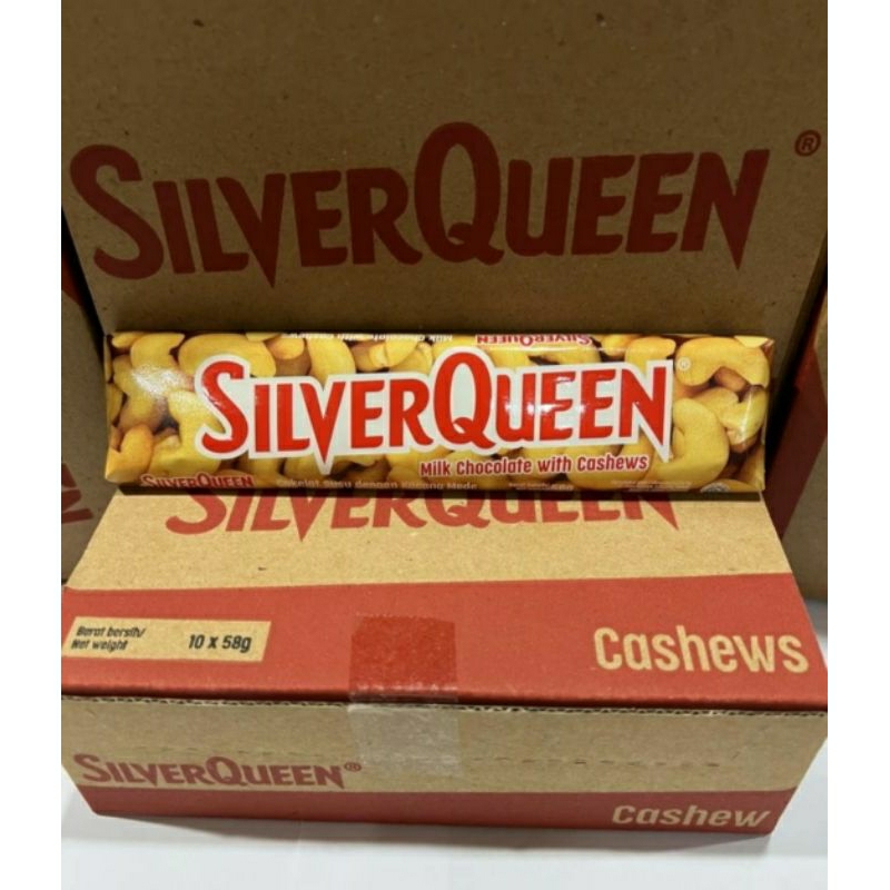

Silverqueen Cashew 55 gram per box