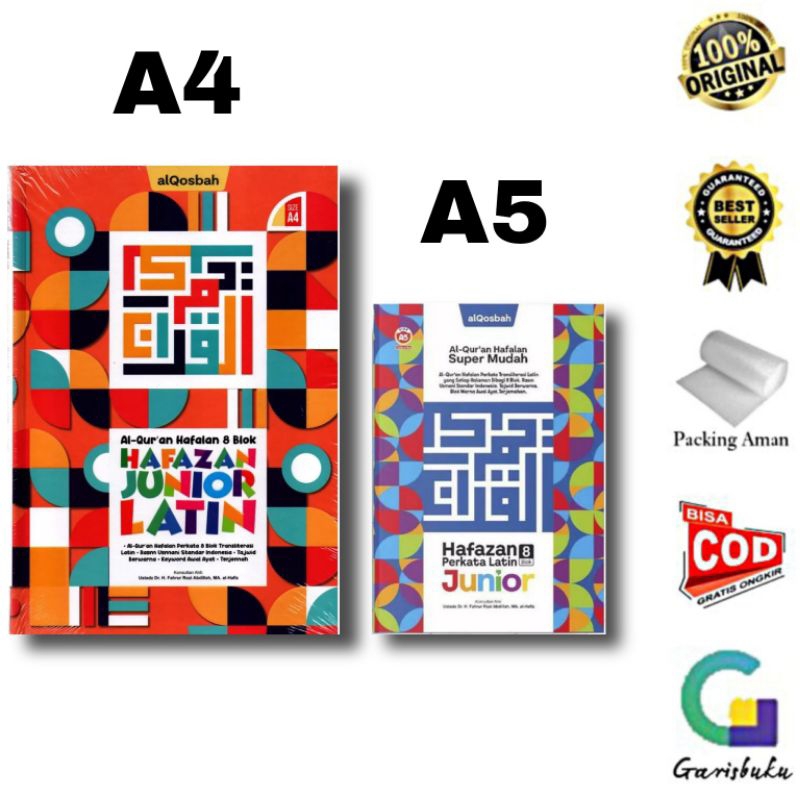 Alquran Hafazan 8 Perkata Latin Junior Alquran Hafalan