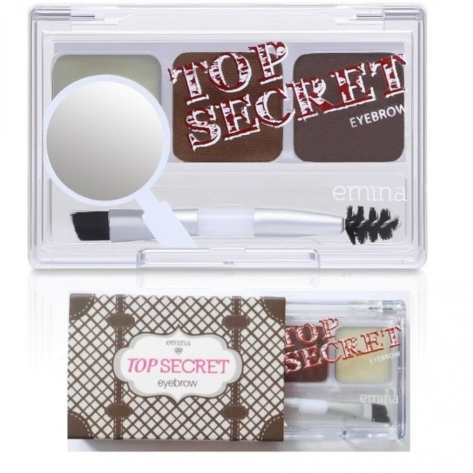 MFI - Emina Top Secret Eyebrow | All in One Kit Alis | Netto 2,9 gr