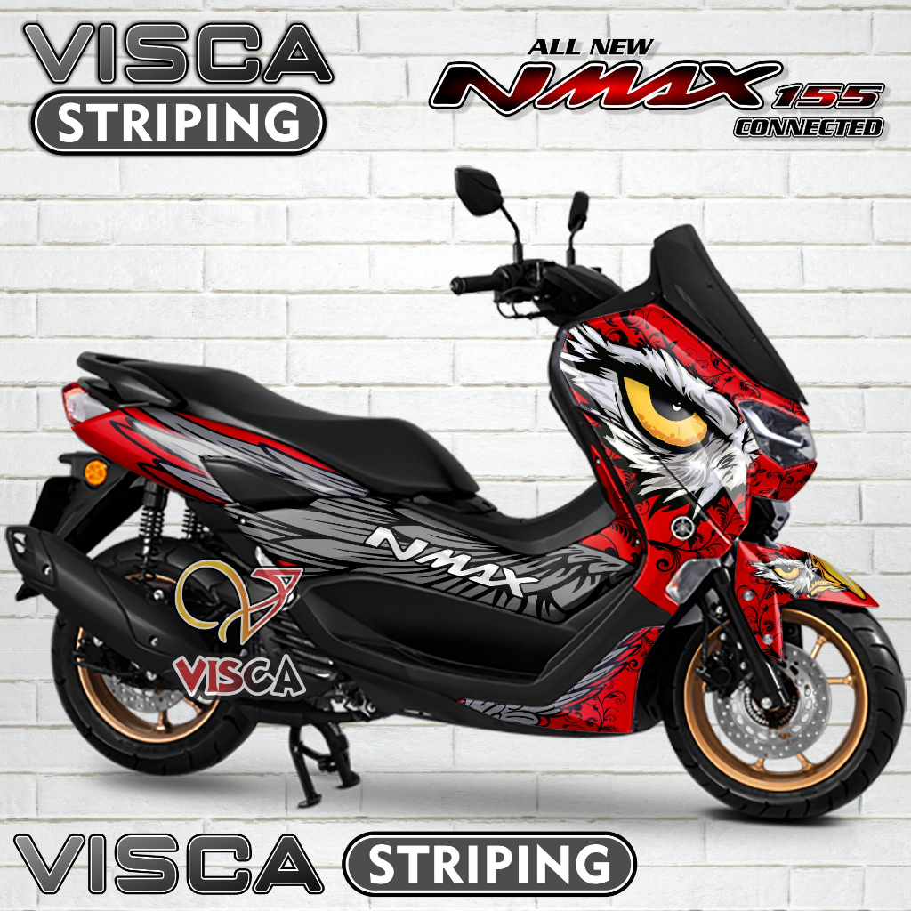 Decal Nmax Full Body Terbaru 2022 - Stiker Nmax 155 Full Body 2022 - Dekal Nmax 2022 Full Body - Str