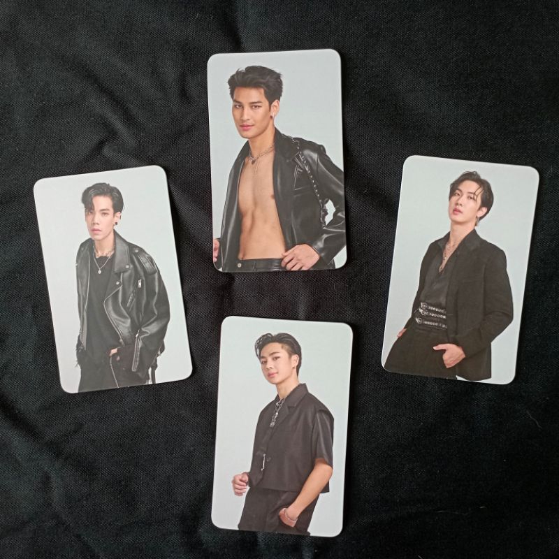 SALE full set 14 pcs (bukan satuan) KinnPorsche official ori photocard pc versi black