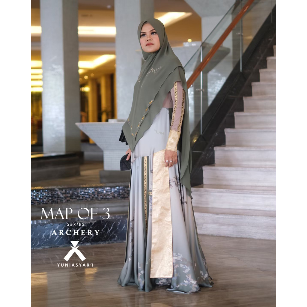 YUNIA SYARI | MAP OF 3 SERIES | DREES MUSLIMAH
