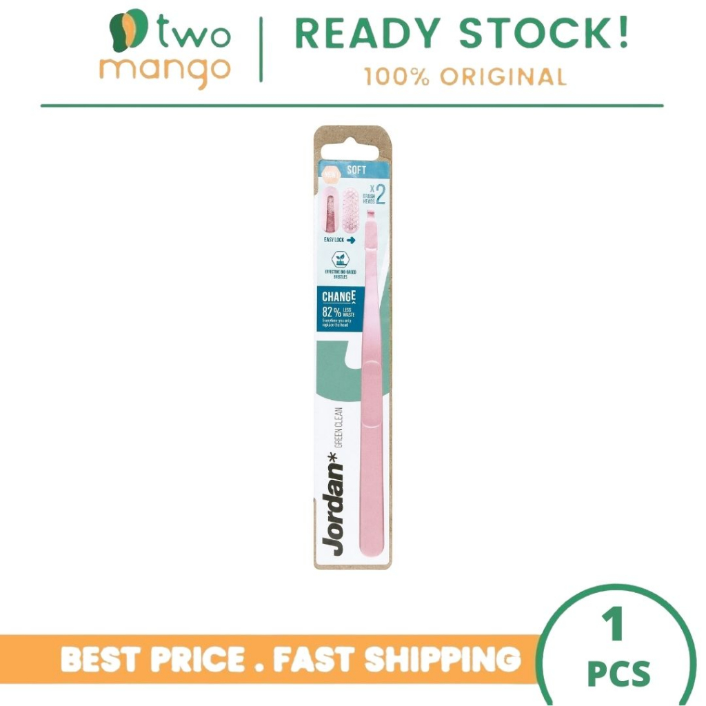 JORDAN GREEN CLEAN CHANGE HANDLE WITH 2 REFFILS SOFT