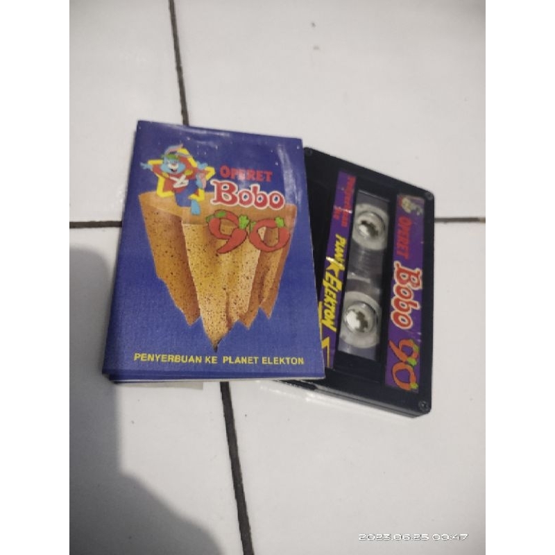 kaset pita operet bobo 90 / kaset anak anak