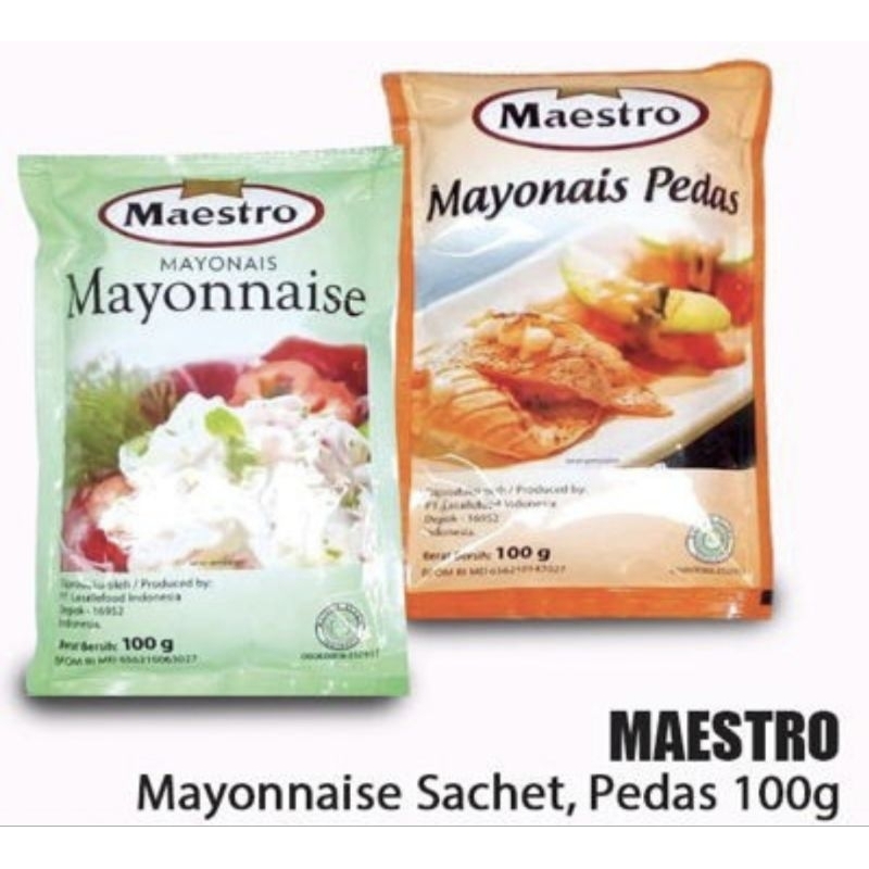 

Maestro Mayonais 100gram Saset Mayonaise