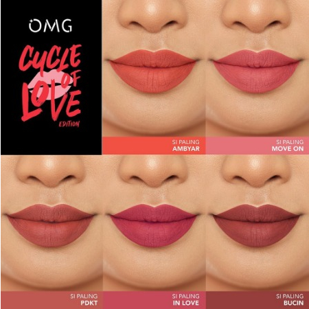 OMG OH MY GLAM matte kiss lip cream / lip cream omg
