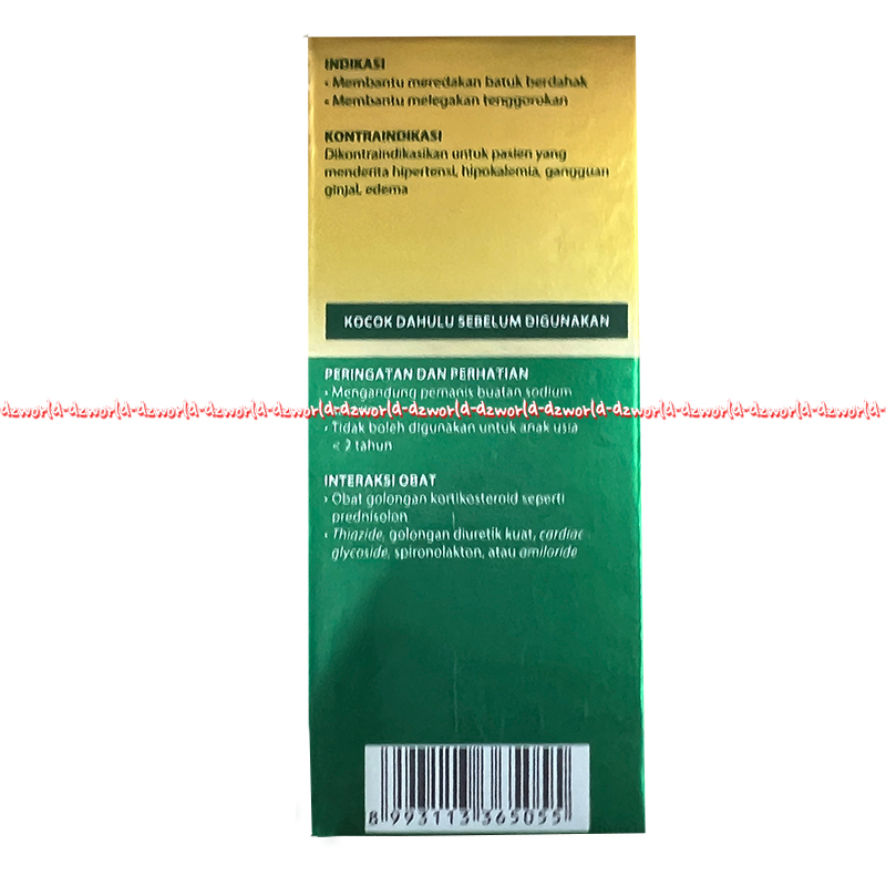 Obh Combi Herbal Ekstrak Daun Ivy 60ml Obat Batuk Syrup+Madu Membantu Meredakan Batuk Berdahak Dan Melegakan Tenggorokan