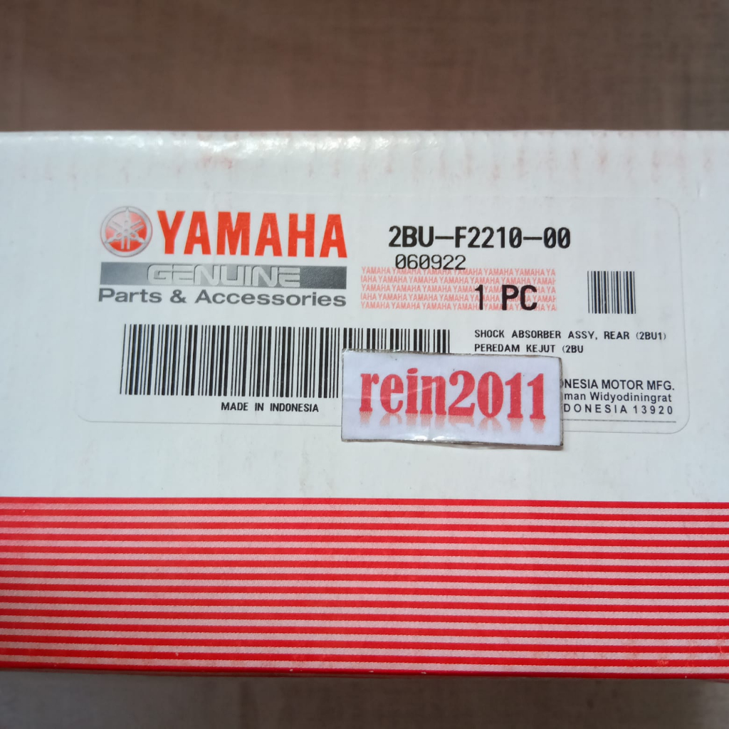 SHOCKBREAKER SHOKBREKER SHOCK SHOK XRIDE X RIDE 115 ASLI ORI YAMAHA 2BU F2210 00