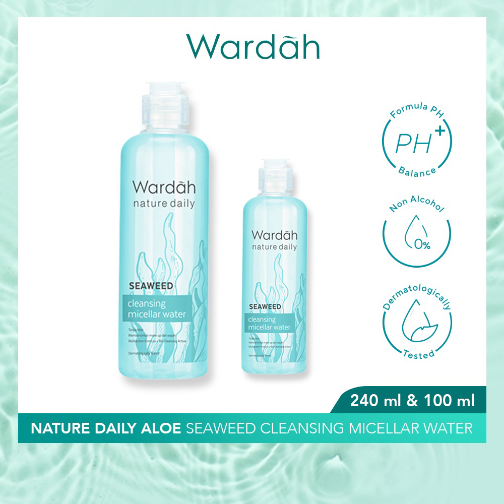 Wardah Nature Daily Seaweed Cleansing Micellar Water