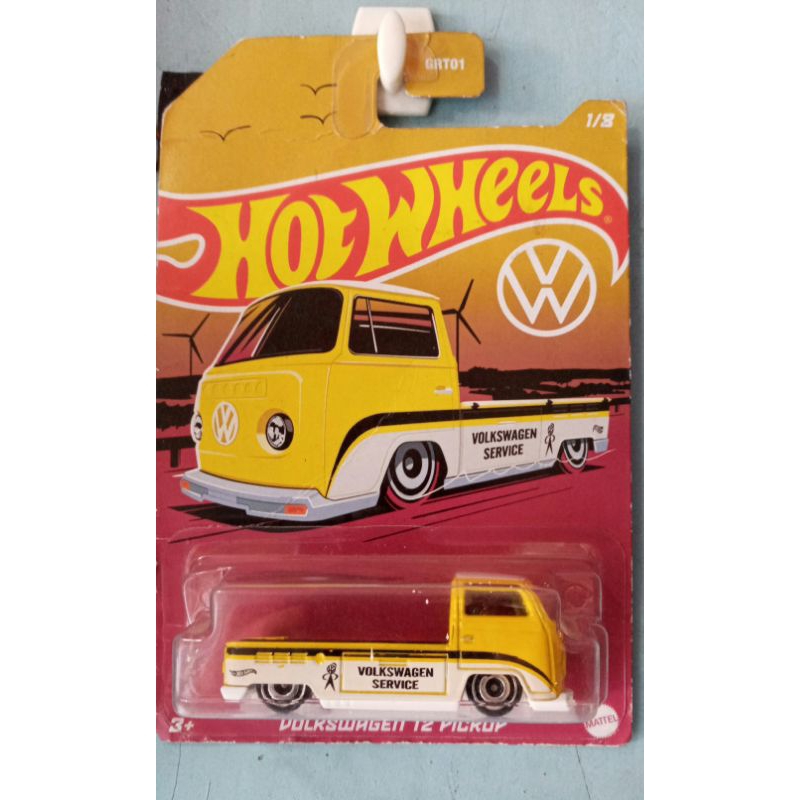 Hotwhees Volkswagen T2 Pick Up Vw Series 2022 (card jelek)