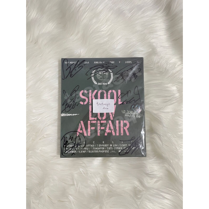 BTS Signed Album Skool Luv Affair SLA RARE