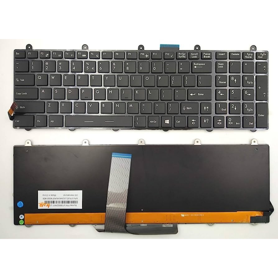 KEYBOARD MSI GE60 GE70 CR61 GX60 GX70 X620 GX60 RGB BACKLIT