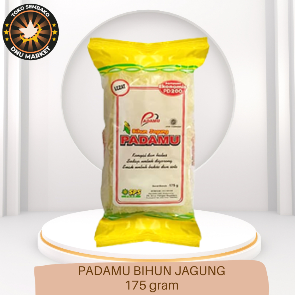 

BIHUN | PADAMU BIHUN JAGUNG (KUNING) | 150gram