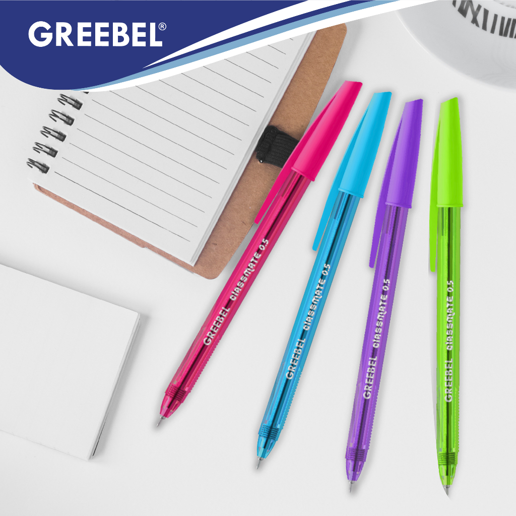 

Pulpen / Bolpoin / Ball pen GREEBEL Classmate 0,5 Black ( PCS )