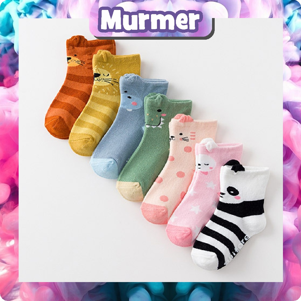 MurmerOfficial Kaos Kaki Anak Bayi Newborn Cute Animal Import Antislip / Kaos Kaki Bayi Baby Korea Lucu KK076
