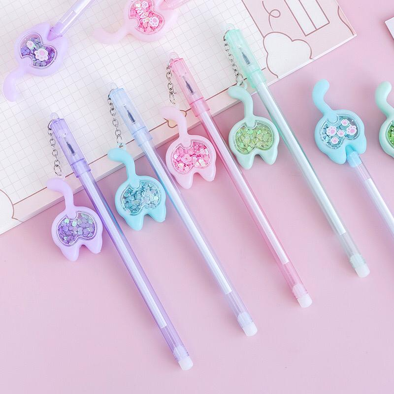 

ozozshop - Pena Gel Kepala Kucing Glitter #ST051 / Pulpen Kartun Cat Paw / Bolpen motif Tapak Kucing Lucu / Alat Tulis Anak