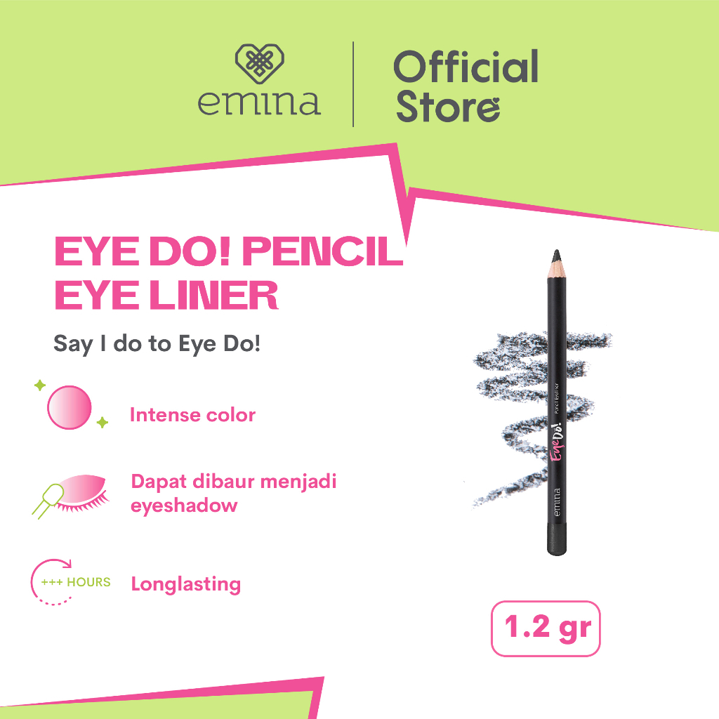 Emina Eye Do! Pencil Eye Liner 1.2 gr - Eye Liner Emina