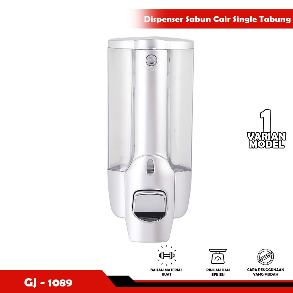 Dispenser Tempat Sabun Cuci Tangan High Quality Soap Dispenser - YOSINOGAWA