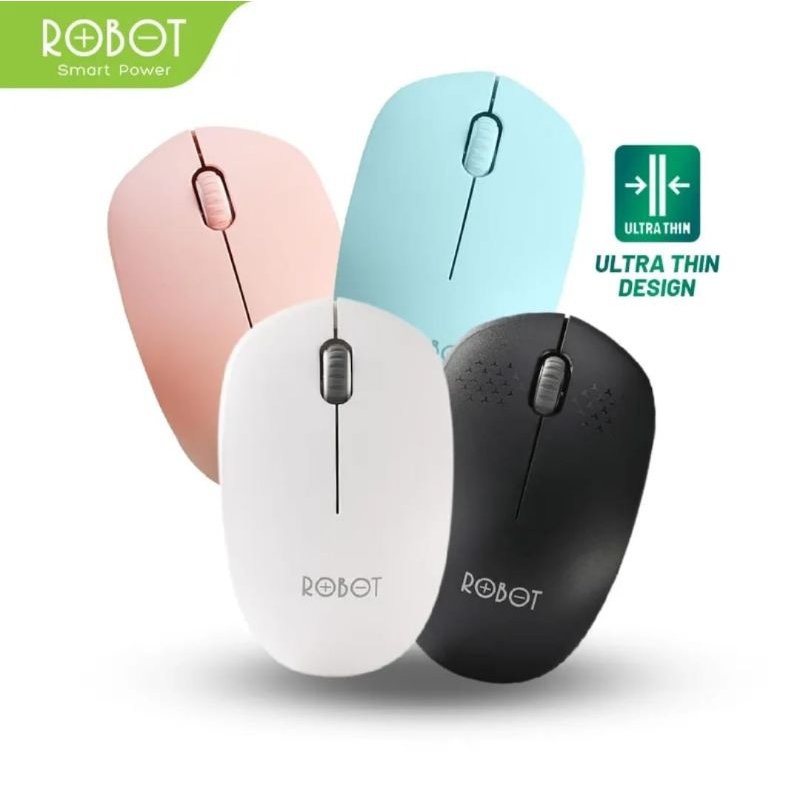 ROBOT M210 MOUSE WIRELESS GARANSI 1 TAHUN