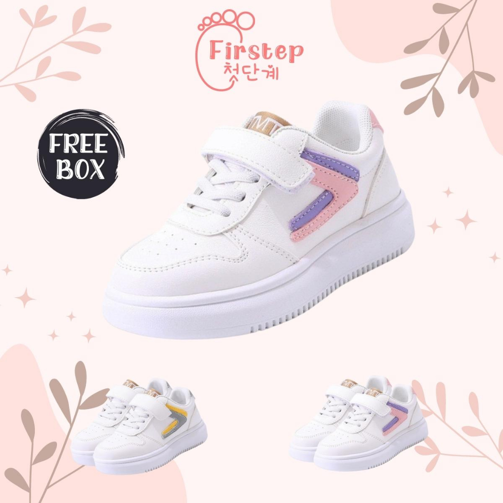 Sepatu Anak Perempuan Dan Laki Laki Import Sneaker Anak Usia 1-5 Tahun  FS152