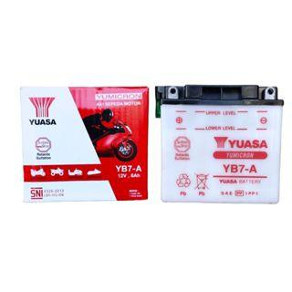 ACCU YUASA YB7A ORIGINAL AKI YB7-A 8 AMPER THUNDER PULSAR