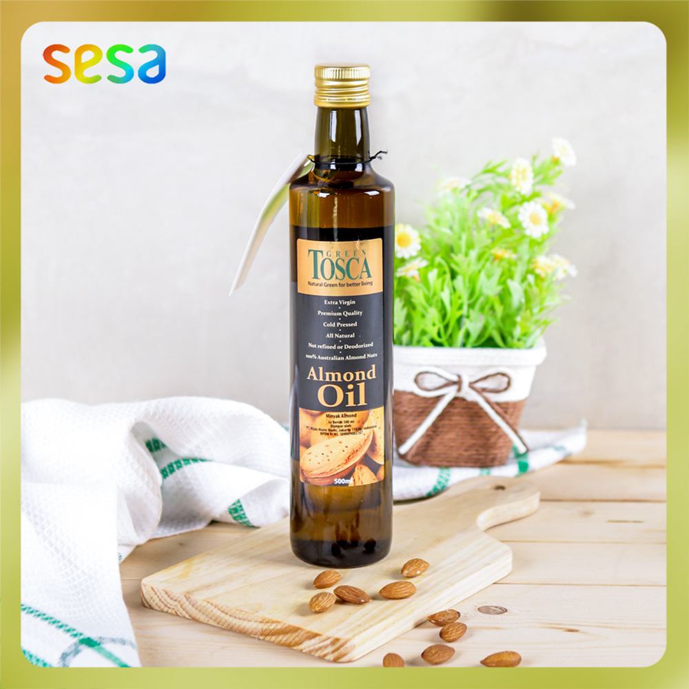 

Green Tosca - Almond Oil 500 ml | Minyak Kacang Almond