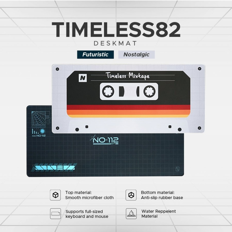 Noir Timeless Deskmat / Mousepad