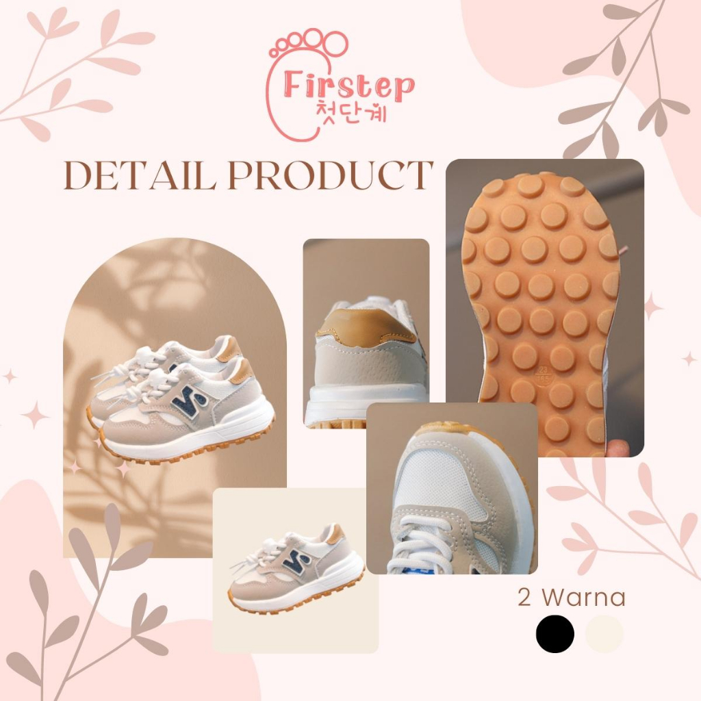 Sepatu Anak Perempuan Dan Laki Laki Import Sneaker Anak Usia 1-5 Tahun FS162