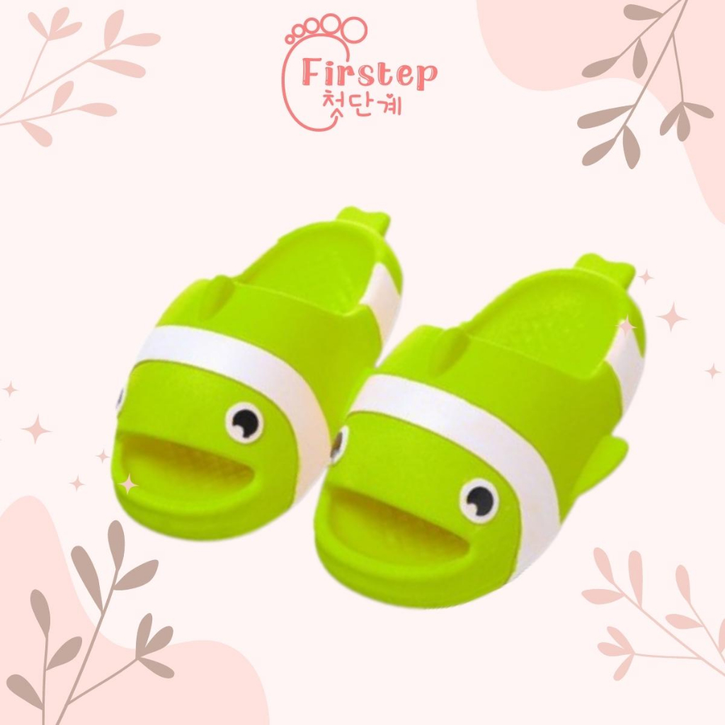 Sandal Anak Perempuan Dan Laki Laki Motif Hiu Import Premium Quality FS166