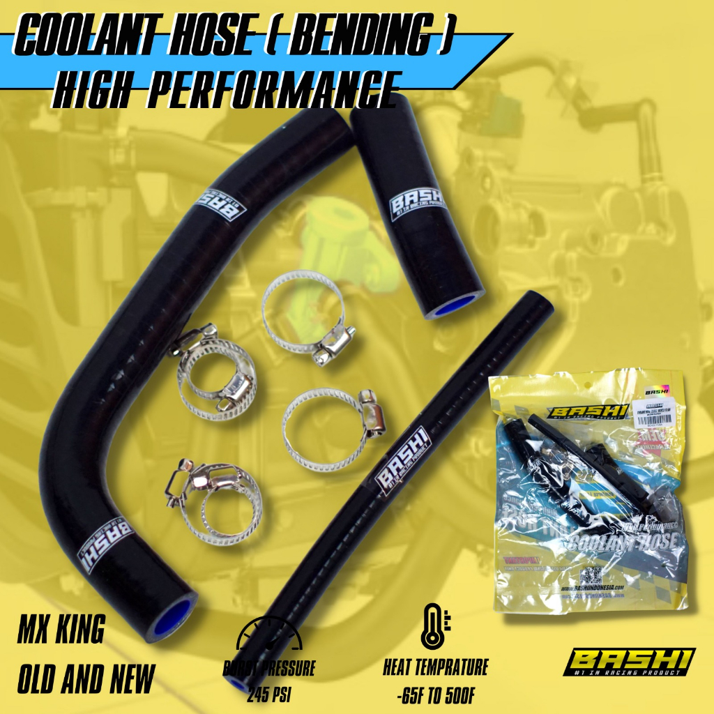 BASHI Selang Serat MX King Old New Pnp Universal BCH22/Y3 Set Radiator