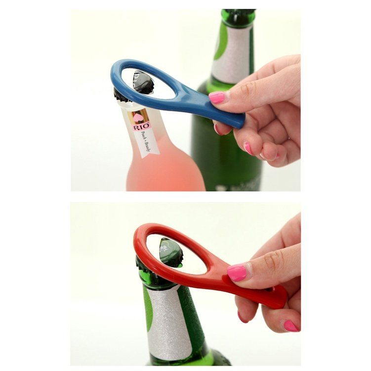 (clashop)Pembuka Botol Minuman Soda Kaleng Bottle Opener Gantungan Kunci Unik