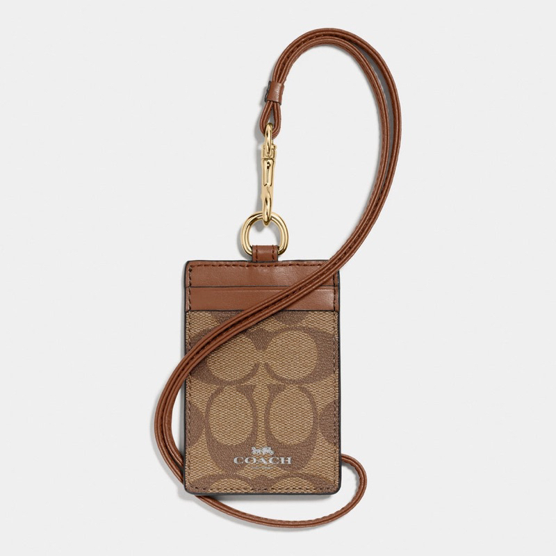 Coach ID Lanyard Collection Card Holder (F 63274)