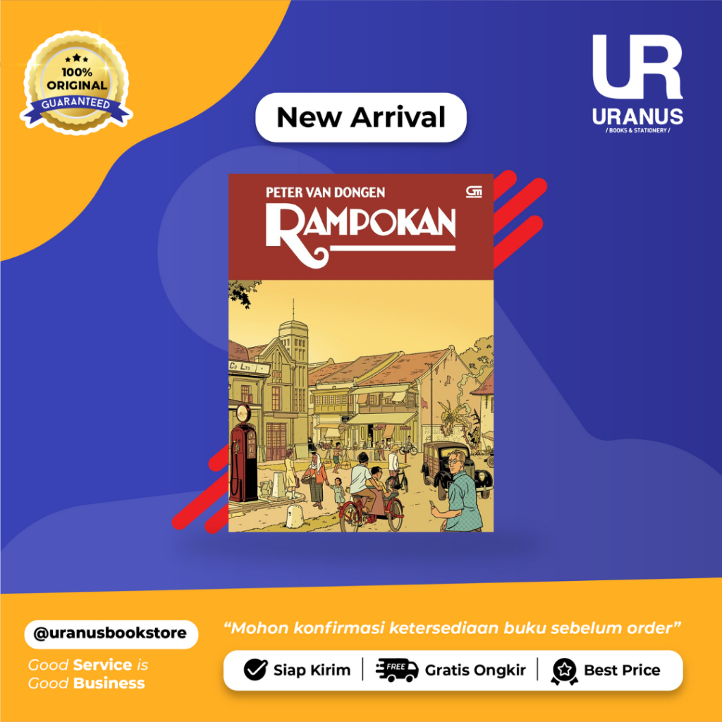 RAMPOKAN - PETER VAN DONGEN - GRAMEDIA - URANUS NGAGEL