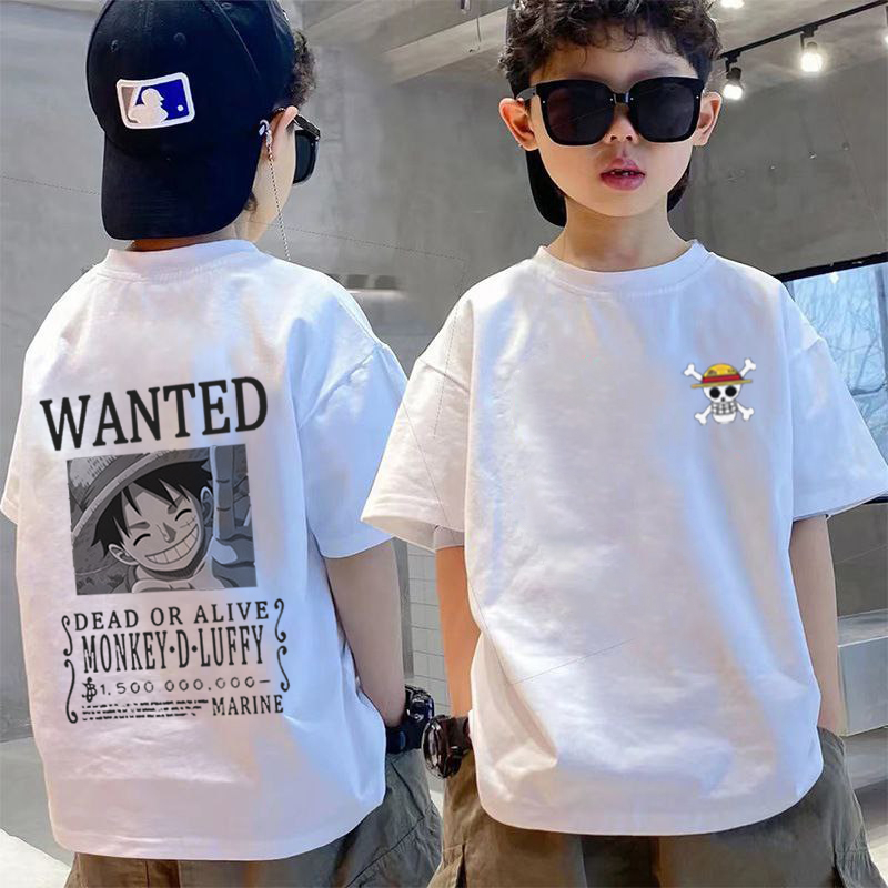 Amspro Kaos Katun24s Anak Kaos Oversize Anak Baju ana Kaos Anak Atasan Anak OnePiece