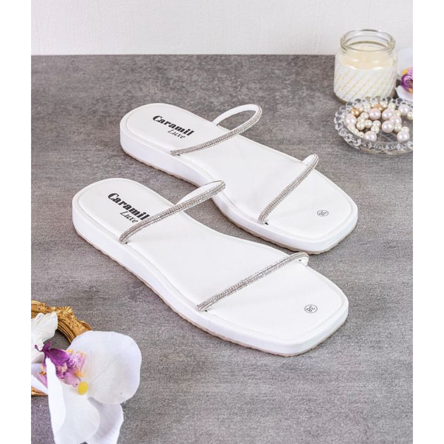 CARAMIL BLINK NEW SANDAL/HEELS SLIPPER  WANITA KOREAN STYLE IMPORT