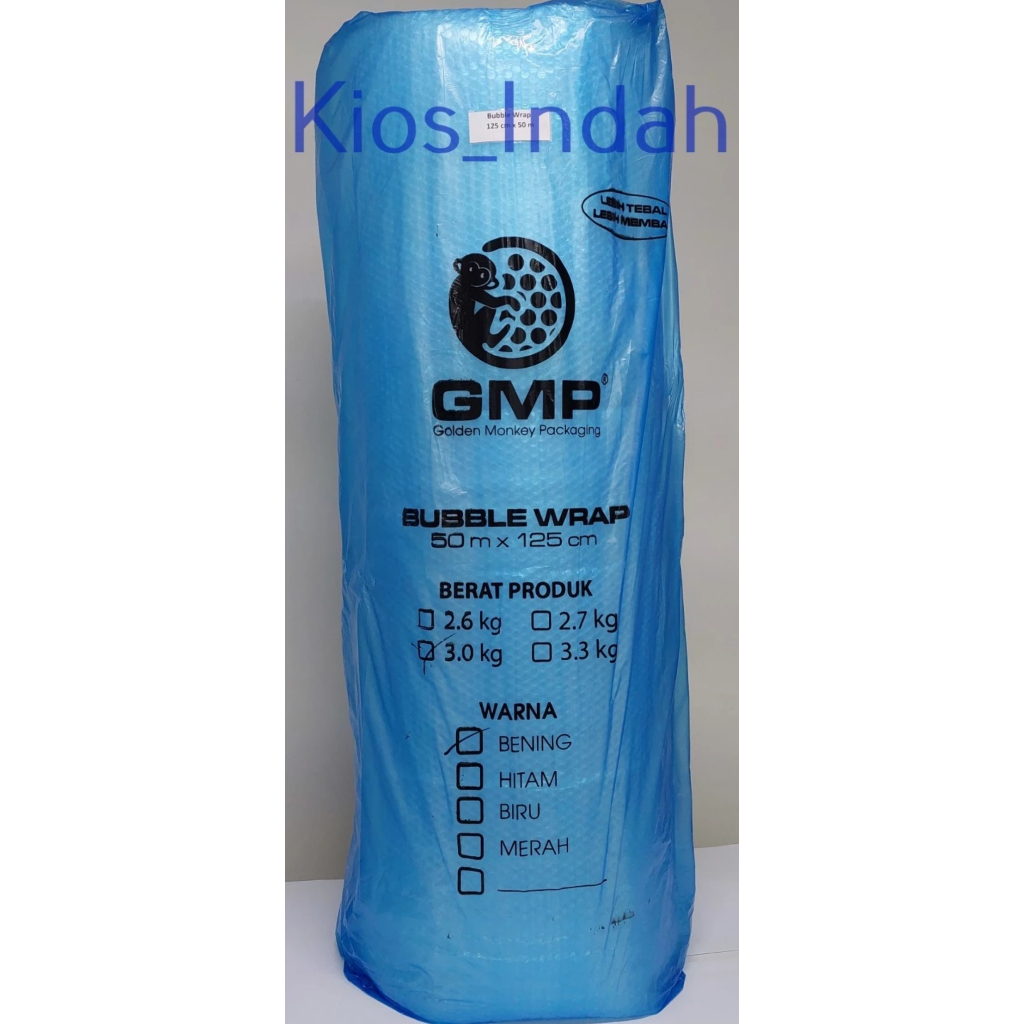 

Bubble Wrap GMP 125x50 3 Kg Putih