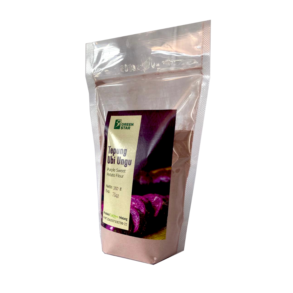 

sriwandasari | Tepung Ubi Ungu Organik Premium 300g | Purple Sweet Potato Flour | Kelezatan, Warna Alami, dan Nutrisi Optimal | Gluten Free