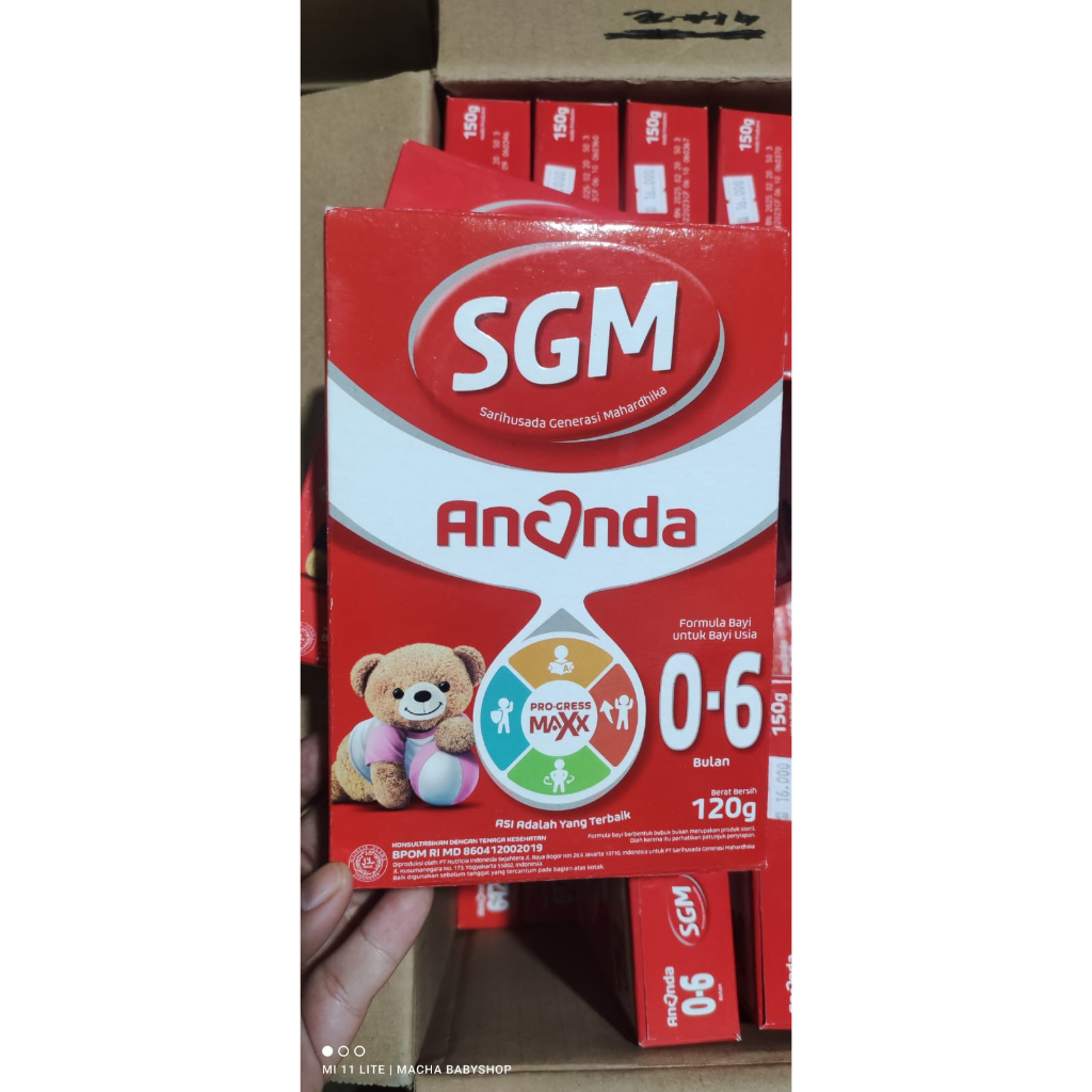 SGM Anada 0-6 / 6-12 120gram murahh