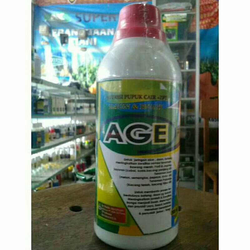 obat pertanian pupuk cair AGE PLUS 500ML