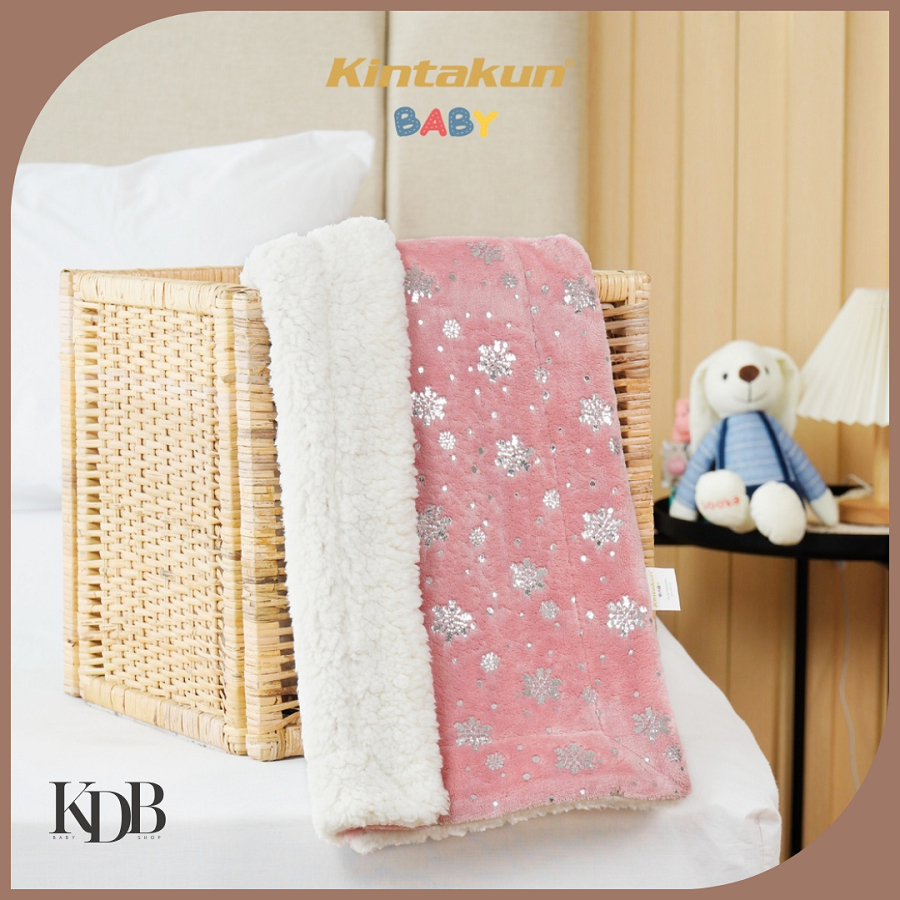 Cuit X Kintakun Sherpa Foil Baby Blanket | Selimut Anak