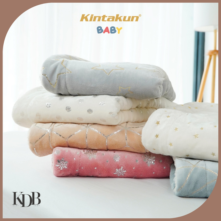 Cuit X Kintakun Sherpa Foil Baby Blanket | Selimut Anak