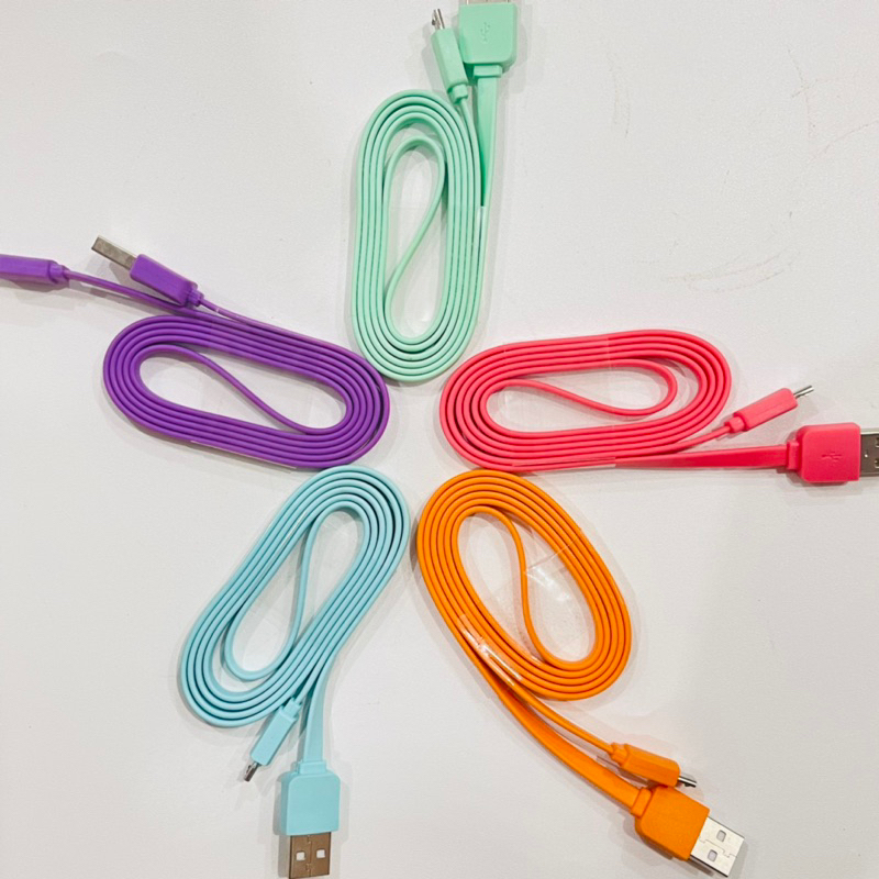 Kabel Data Usb To Micro Warna warni Full color - K10