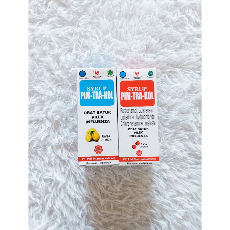 OBAT FLU DAN BATUK PIM TRA KOL SIRUP 60 ML