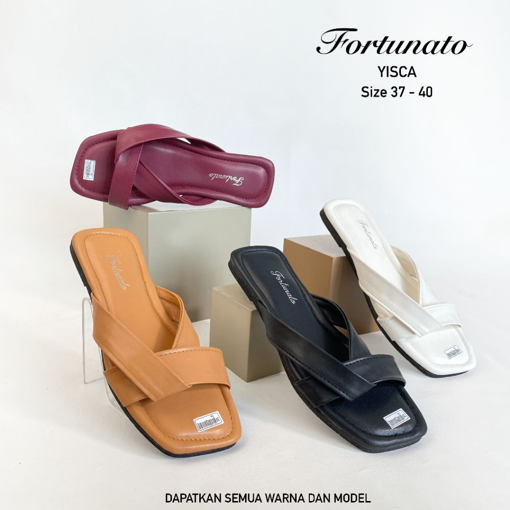 NEW SANDAL WANITA FLAT - JELITA