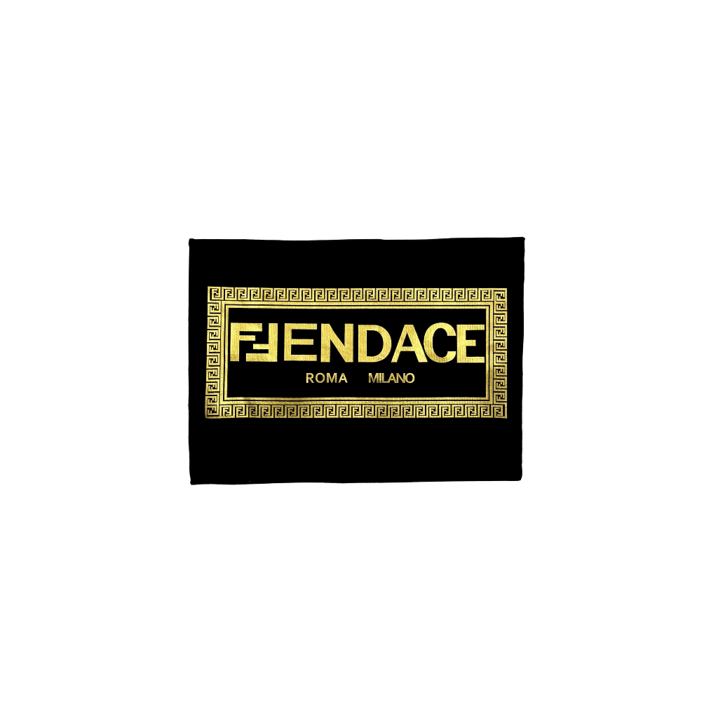 Baju Baos FNDi Logo Gold|Kaos Import|T-Shirt|Kaos Pria Wanita|Kaos Branded|020