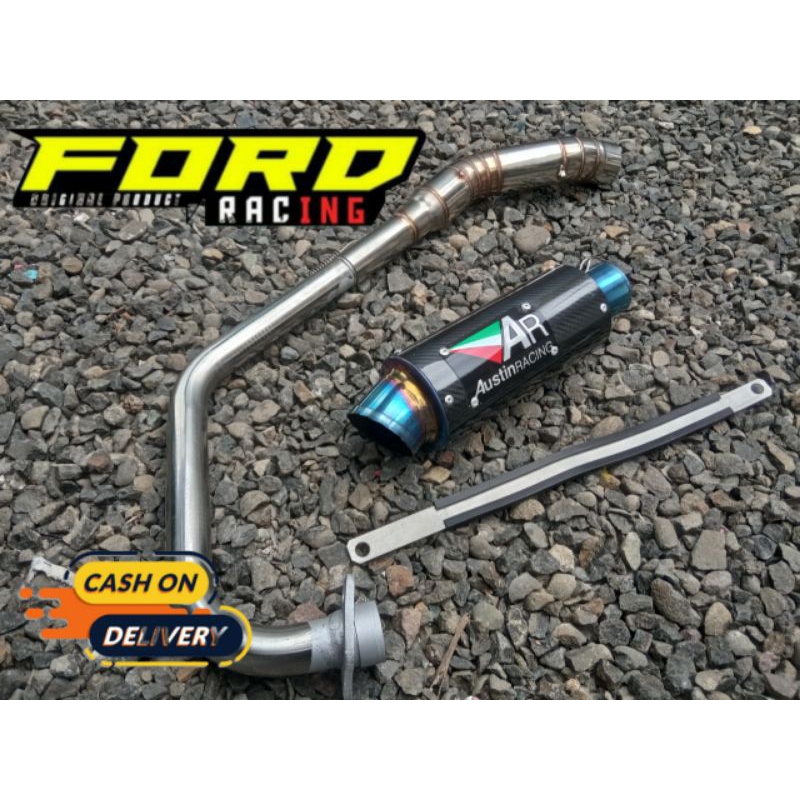 Knalpot racing AUSTIN AR austin racing Cbr150 R15 vixion cb150 dll