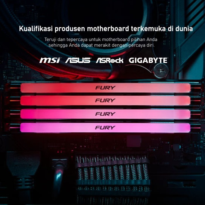 KINGSTON FURY RENEGADE RGB DDR5 32GB (2x16) 6000MHz - KF560C32RSAK2-32