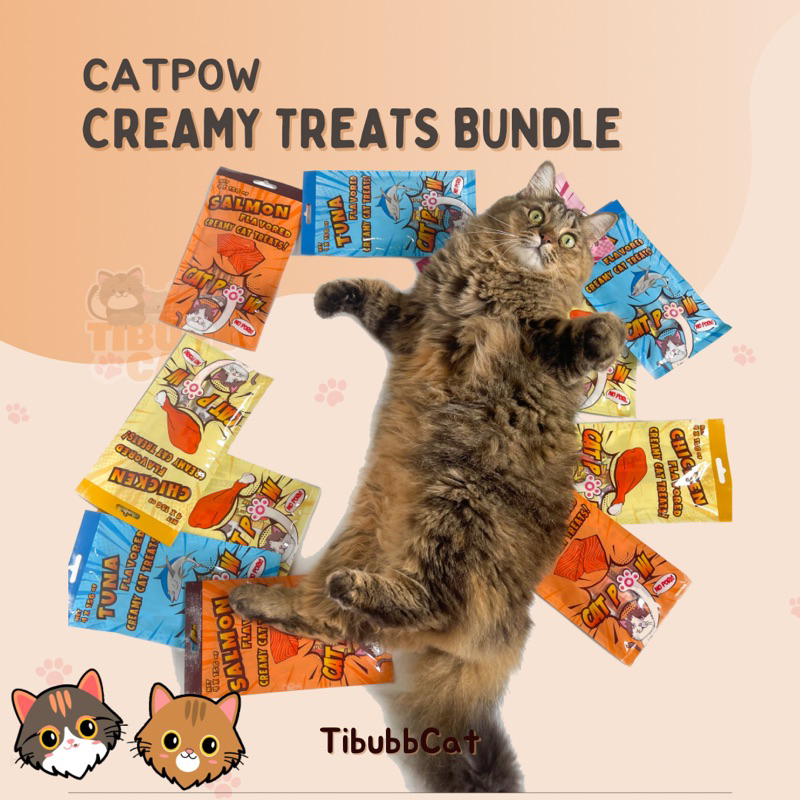 Bundle Catpow Creamy Treats Snack Kucing