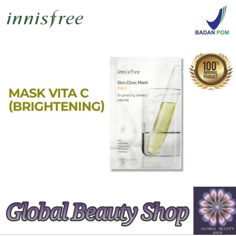 Innisfree Skin Clinic Masker vita C (Brightening) 20ML
