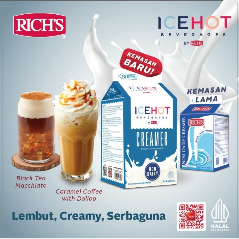 richs krimer nabati 500ml rich creamer non dairy 500 ml krimer cair